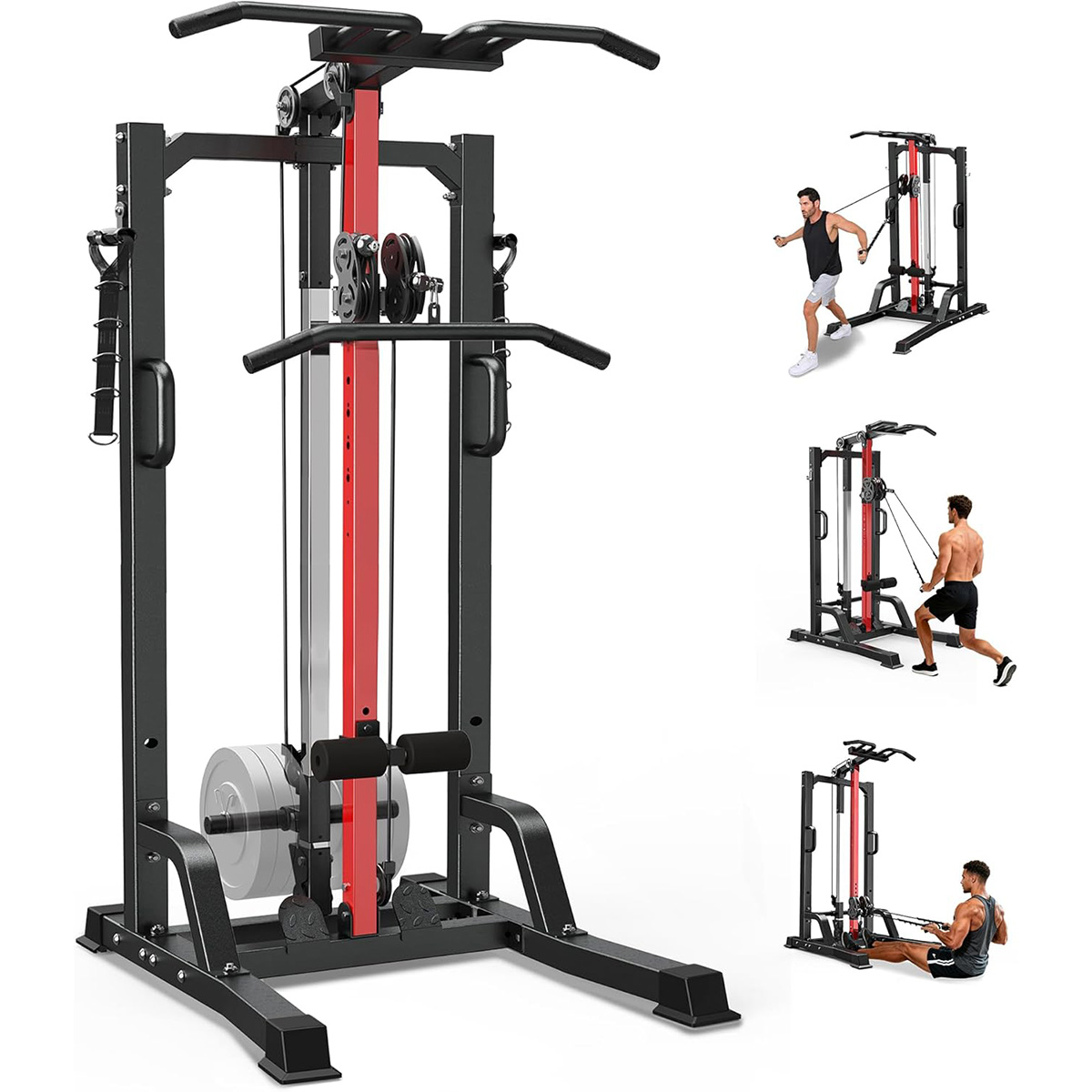 Home Gym All In One - Pooboo Home Gym Machine - Hoog/laag