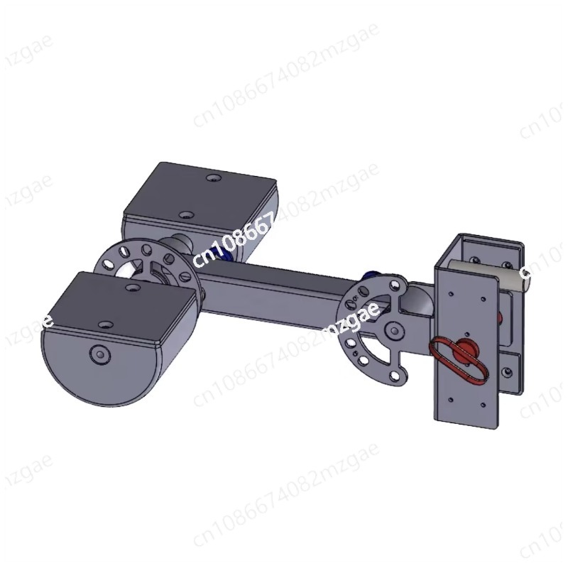Home Gym Lat Pulldown Machine - Hoge/Lage Kabelbank met Verstelbaar Voetbord voor