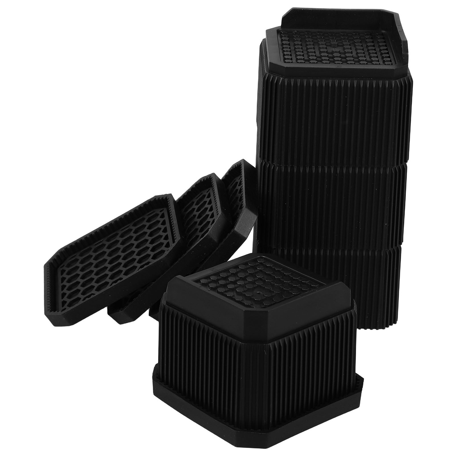 Home Gym Training - 4 stuks loopband hellingsblokken, loopmat verhoger
