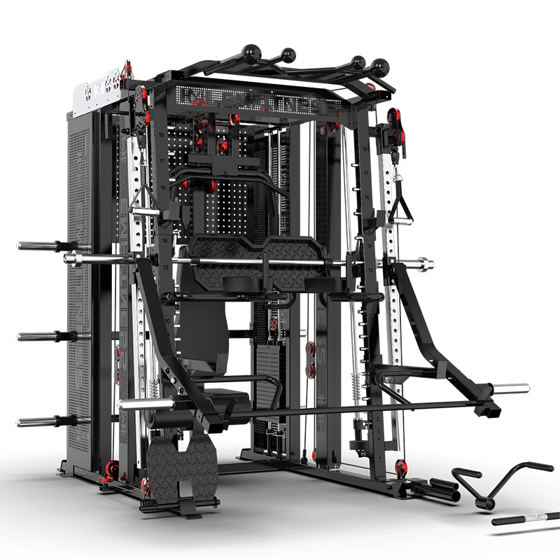 Home Gym All In One - Fitnessapparatuur Multifunctioneel Steel Smith Fitness Trainer