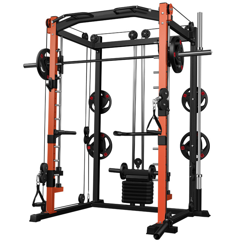 Home Gym Rack With Cables - Multifunctionele Home Gym Apparatuur Squat Rack