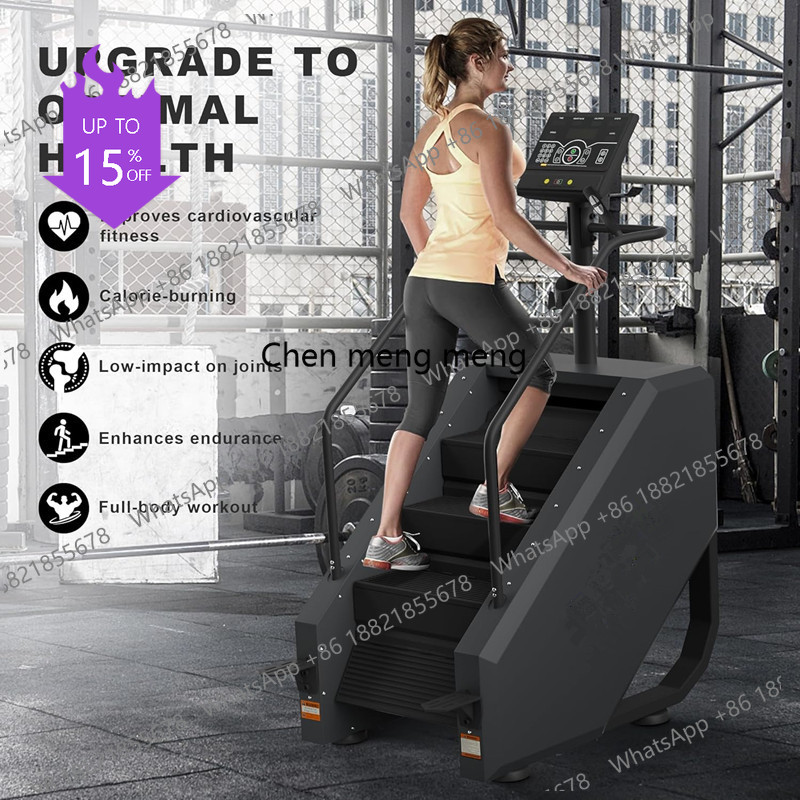 Home Gym Electric Machine - A49 Elektrische Traploper Fitnessapparaat Trapmachine Fitnessapparatuur