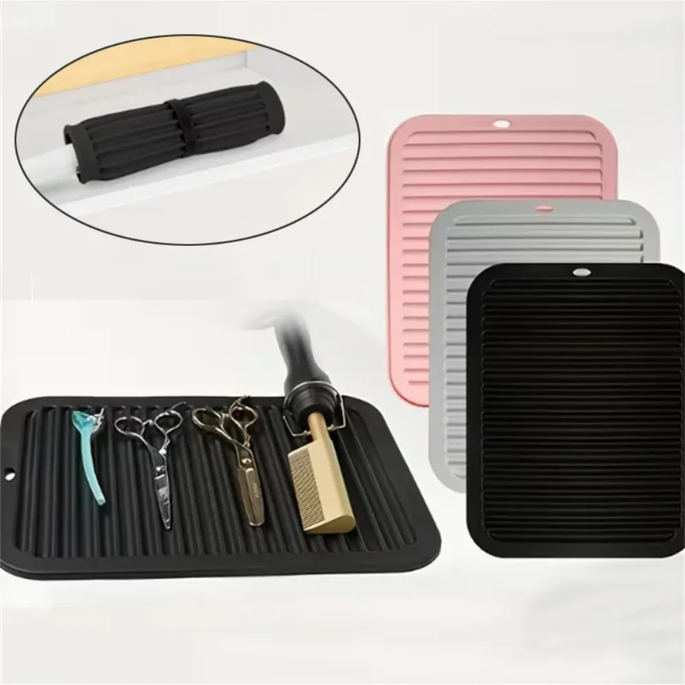 Preacher Curl Pad - Draagbare siliconen warmte-isolatiepad krultang hoes hittebestendige
