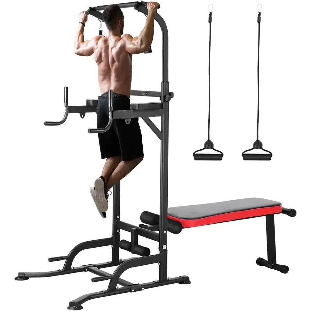 Home Gym All In One - All-in-one verstelbare homegym met bank, pull-up