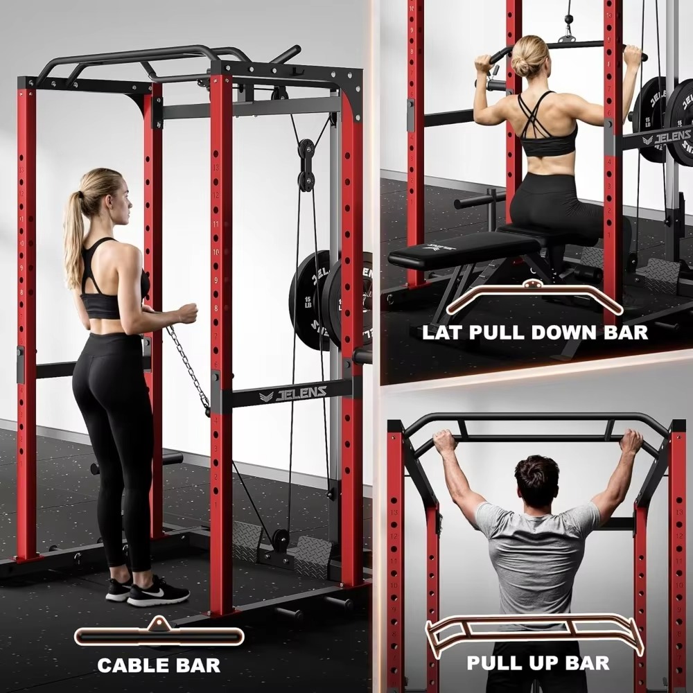 S21 Power Cage Multifunctionel - Home Gym Rack With Cables recensie en prijs