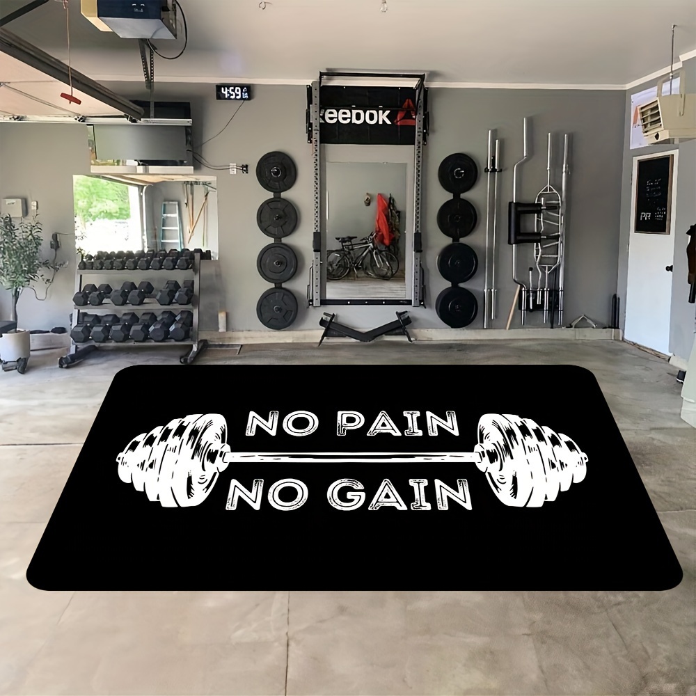No Pain No Gain Gym Quote Flan - Home Gym Quotes recensie en prijs