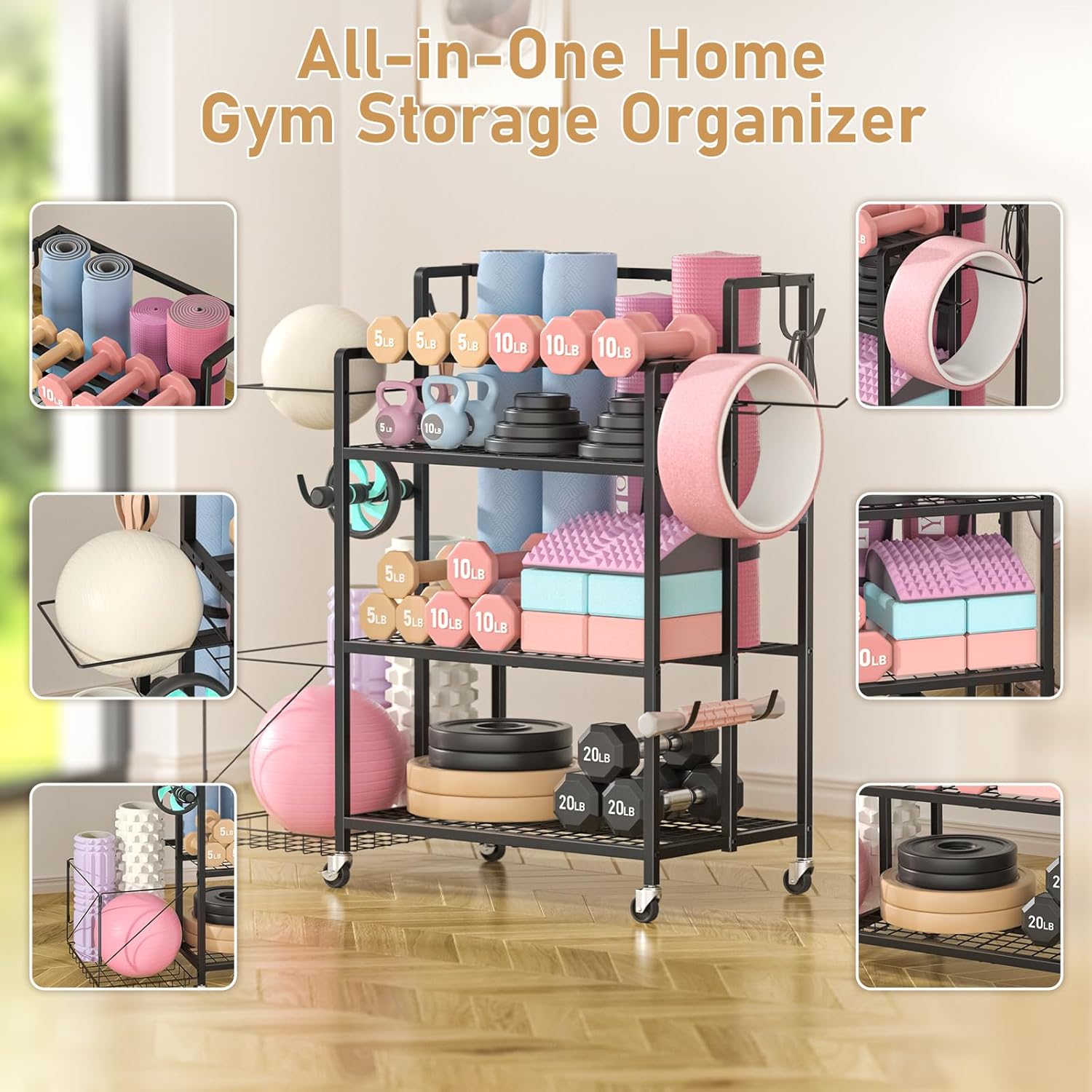 Opbergruimte voor thuisgym, ge - Home Gym Training recensie en prijs