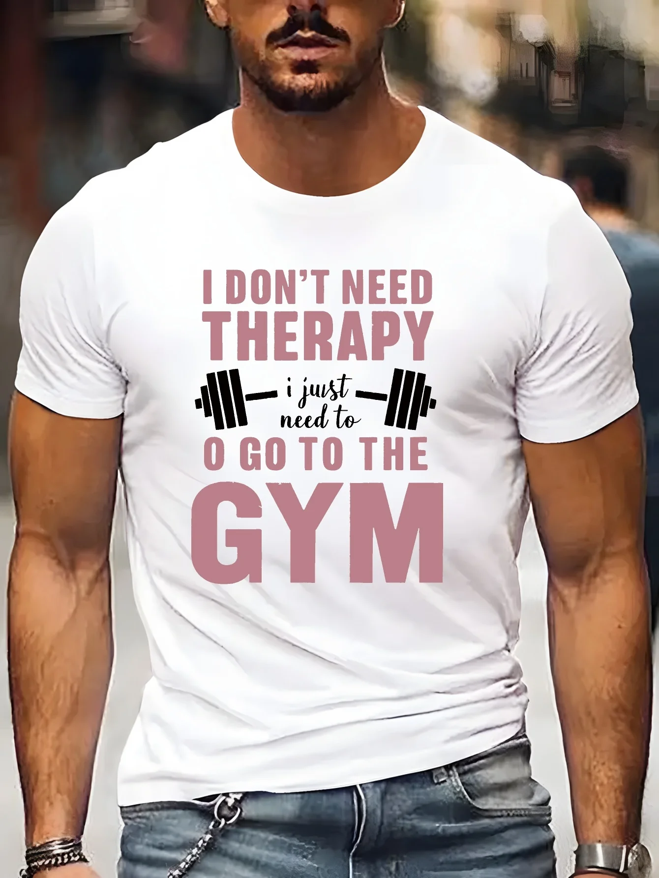 Herenshirt met grappige tekstp - Home Gym Quotes recensie en prijs