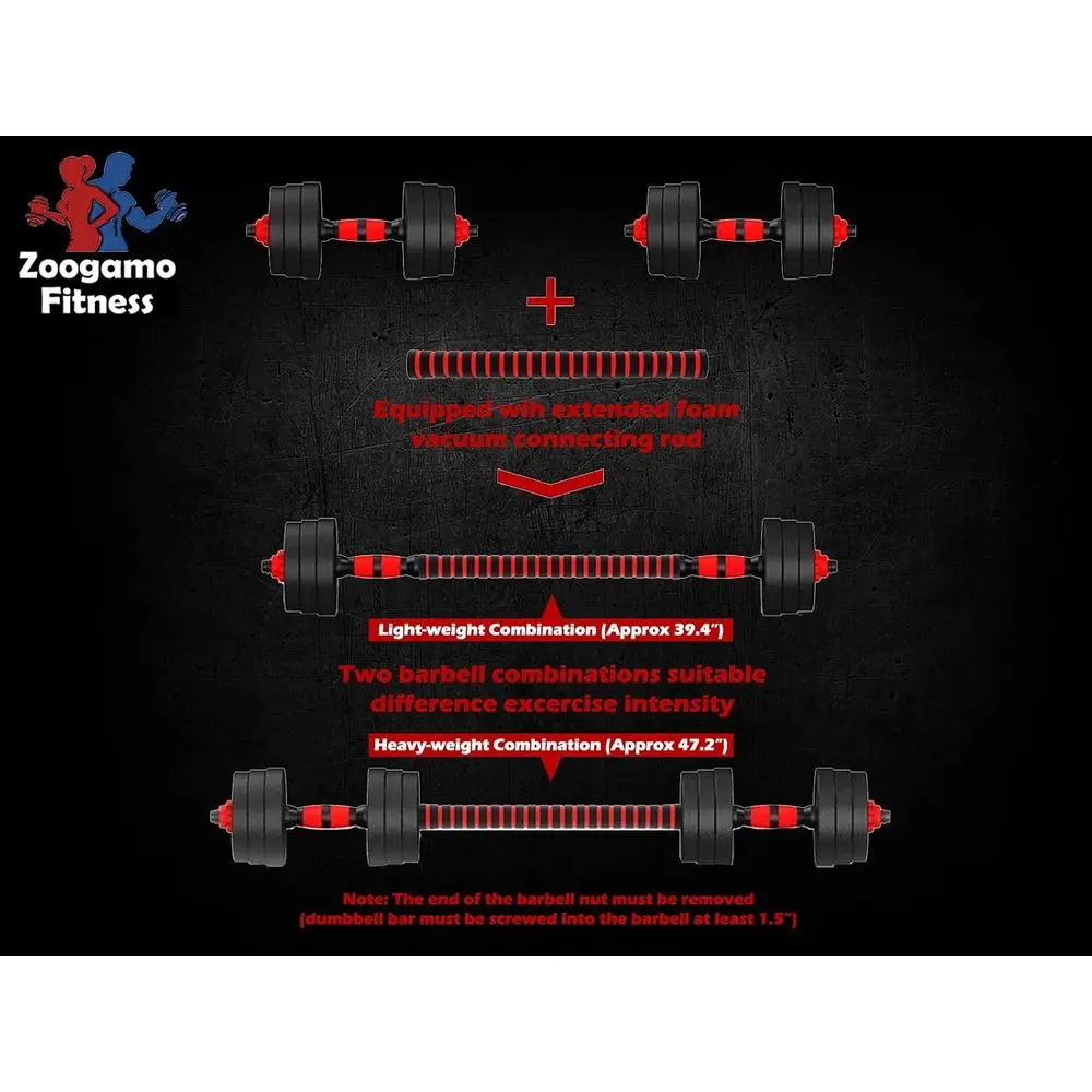 44 lbs verstelbare dumbbells s - Home Gym Dumbbell Set recensie en prijs