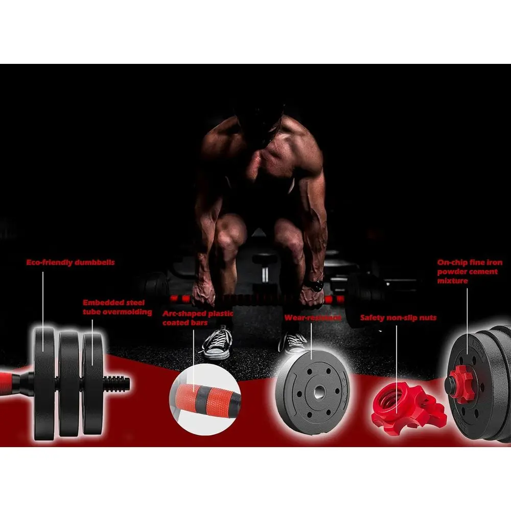 44 lbs verstelbare dumbbells s - Home Gym Dumbbell Set recensie en prijs