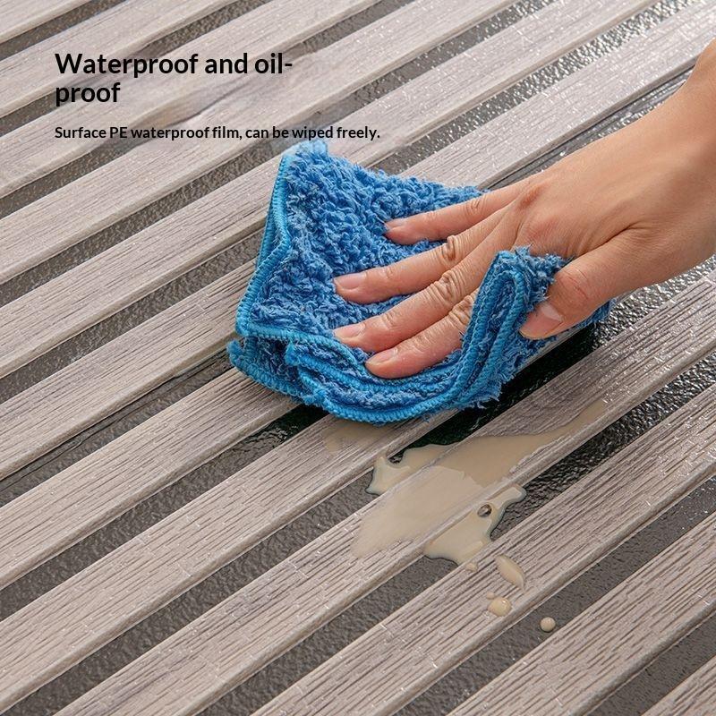 3D houten latten wandpanelen,  - Home Gym Yoga Room recensie en prijs