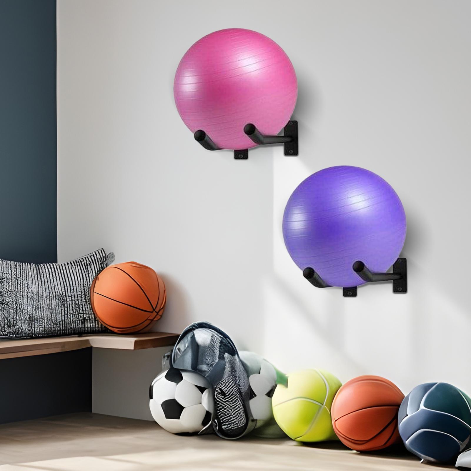 Oefenbalhouder, 2-pack, wandbe - Home Gym Yoga Room recensie en prijs