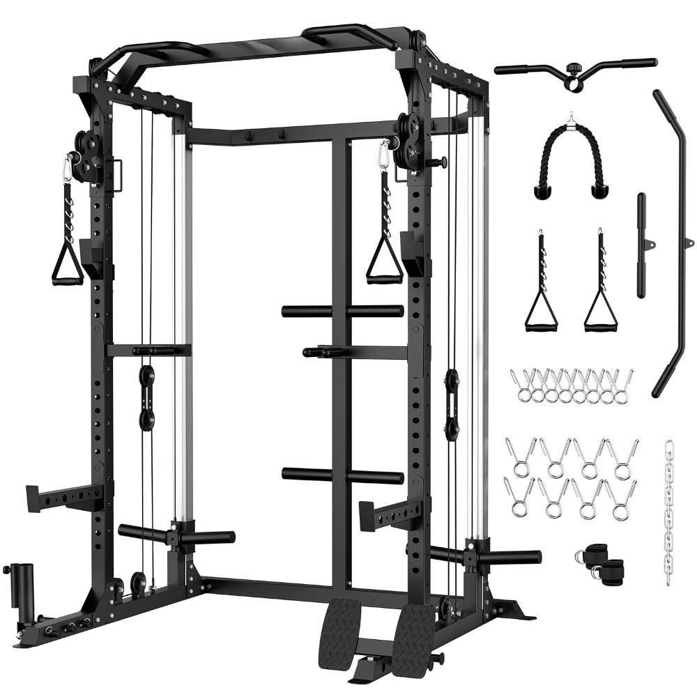 Multifunctionele Squat Power C - Home Gym Rack With Cables recensie en prijs