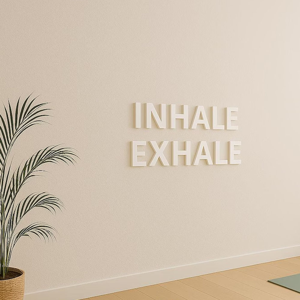 INHALEER UITHAAL, - Home Gym Yoga Room recensie en prijs