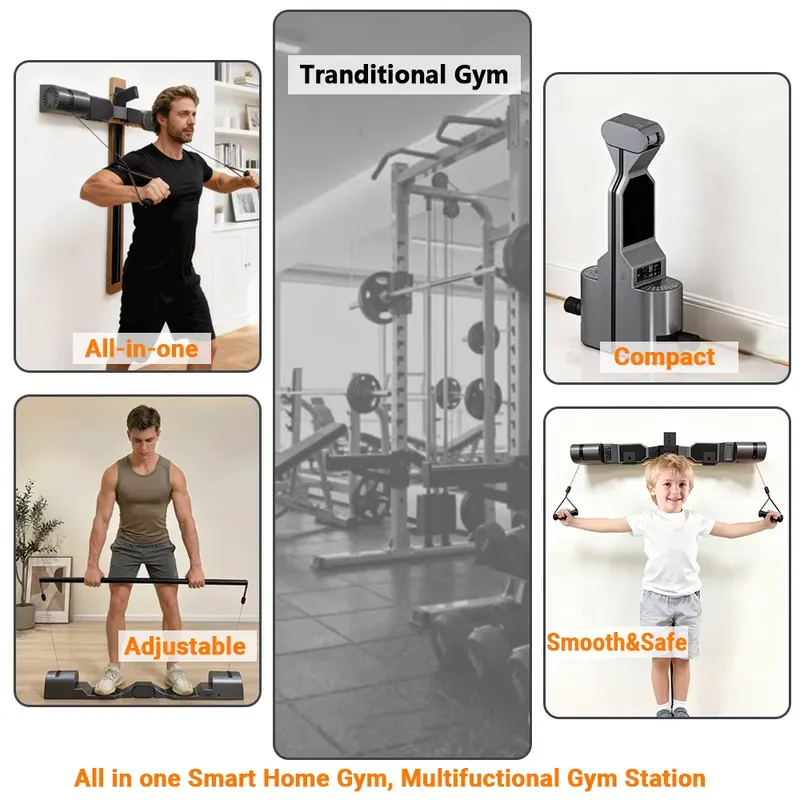 Multifunctionele fitnessappara - Home Gym Rack With Cables recensie en prijs