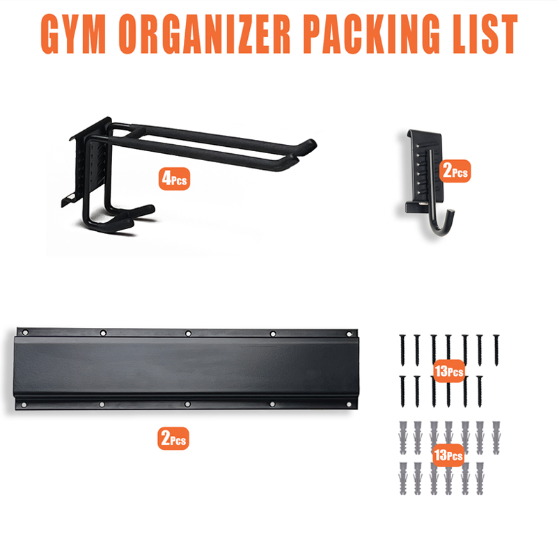 Wandgemonteerd opbergrek voor  - Home Gym Rack With Cables recensie en prijs