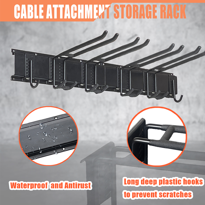 Wandgemonteerd opbergrek voor  - Home Gym Rack With Cables recensie en prijs