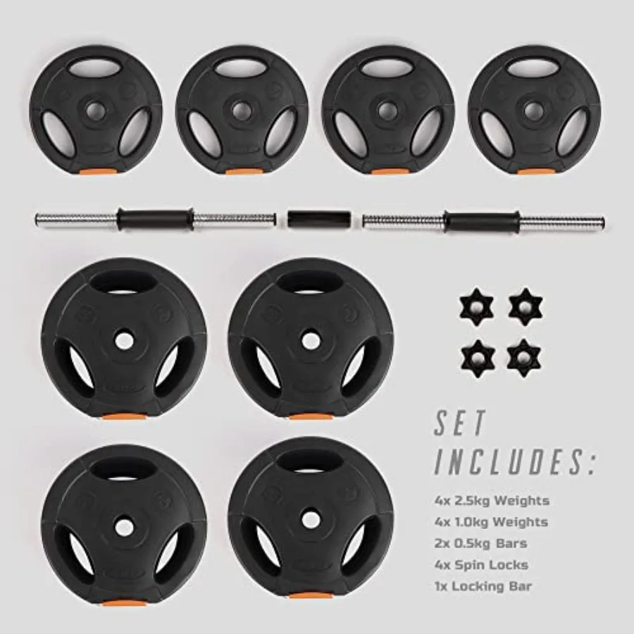 Verstelbare 2-in-1 dumbbells s - Home Gym Dumbbell Set recensie en prijs