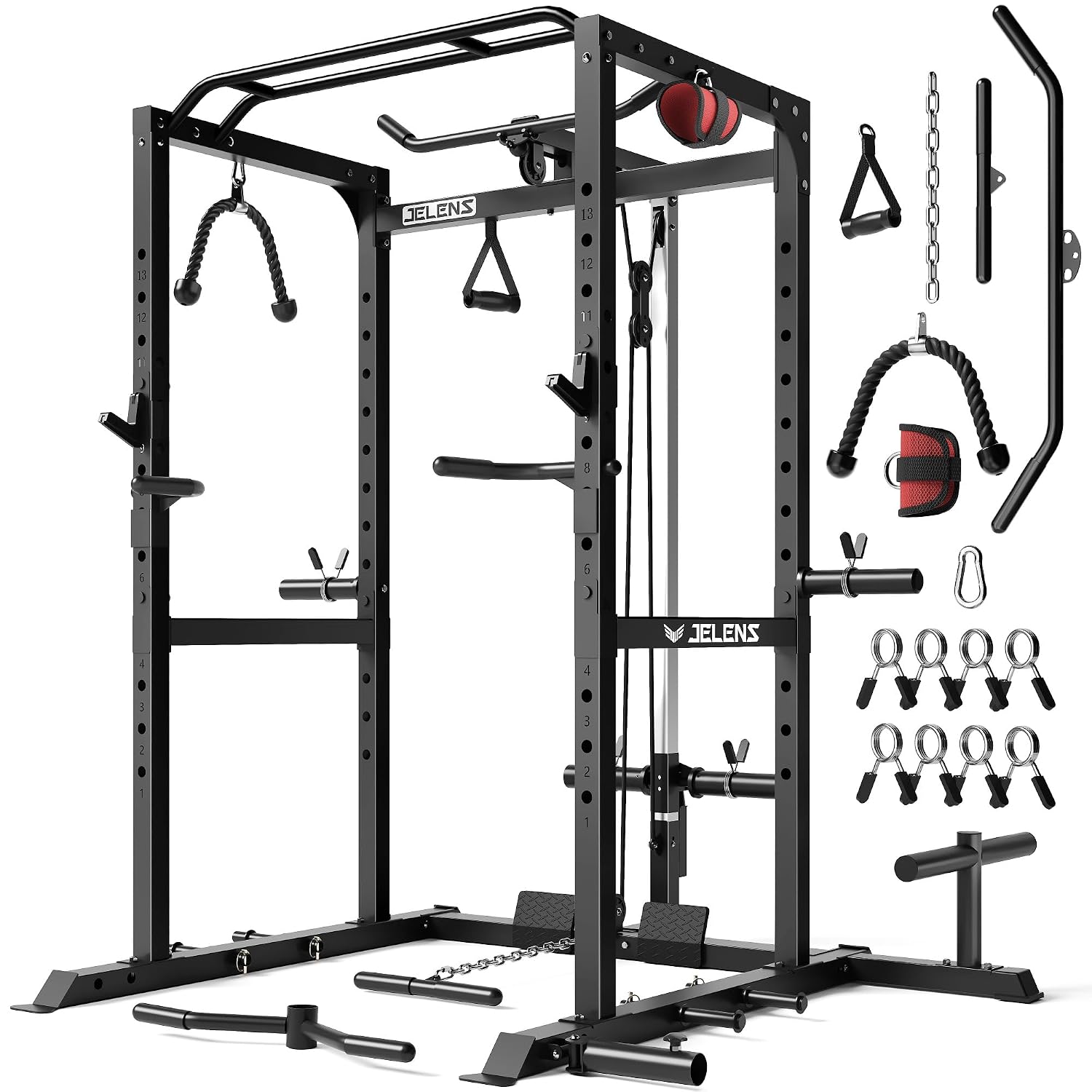 Multifunctioneel Power Rack me - Home Gym Rack With Cables recensie en prijs