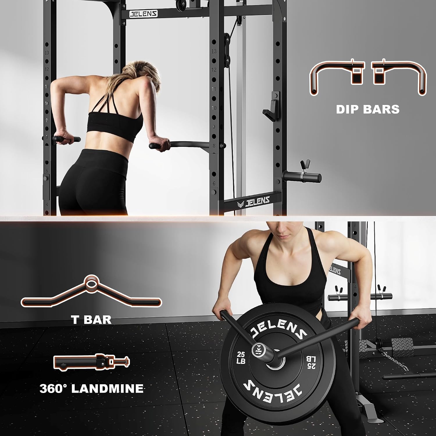 Multifunctioneel Power Rack me - Home Gym Rack With Cables recensie en prijs
