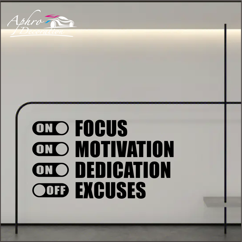 Focus op motivatie, geen excus - Home Gym Quotes recensie en prijs