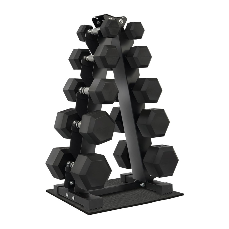 Homegym oefeningen krachttrain - Home Gym Dumbbell Set recensie en prijs