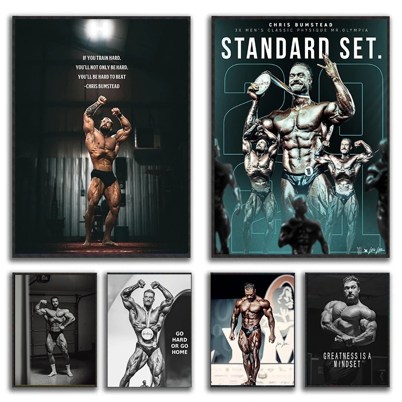 Chris Bumstead Bodybuilder Fit - Home Gym Quotes recensie en prijs