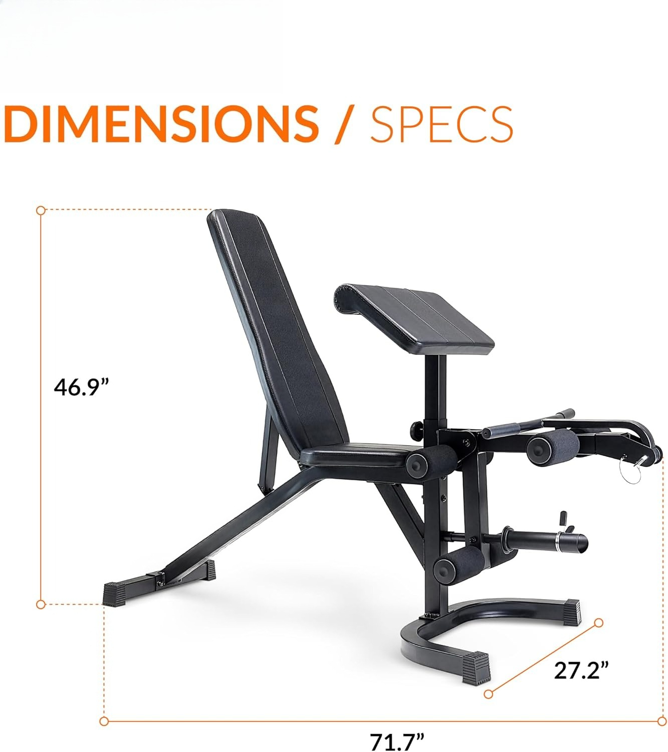 Verstelbare multifunctionele g - Preacher Curl Pad recensie en prijs
