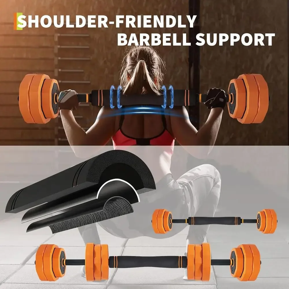 44/66/88 LBS 4-in-1 verstelbar - Home Gym Dumbbell Set recensie en prijs