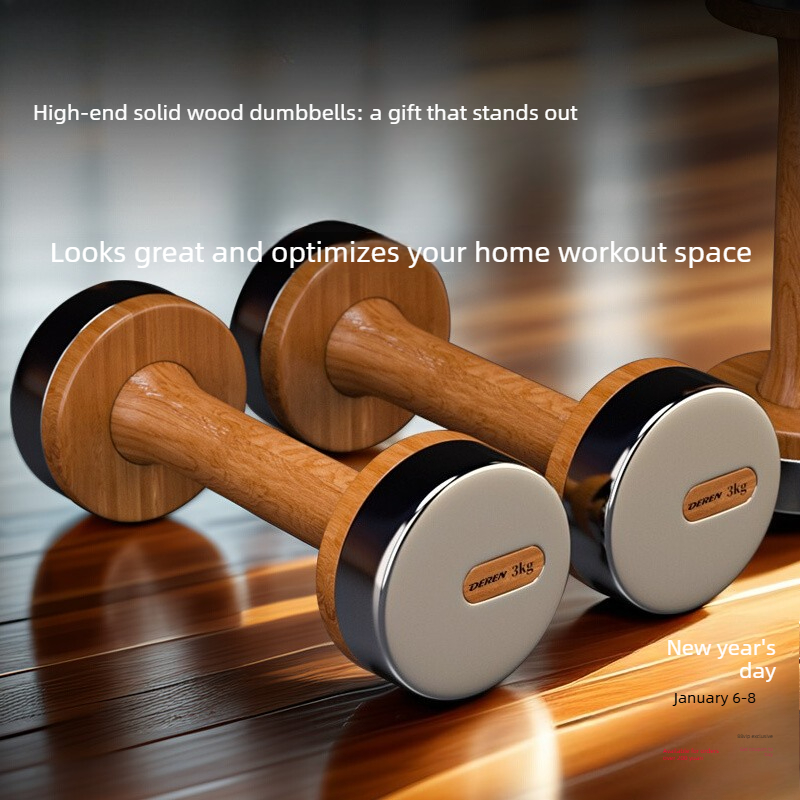 Verstelbare halterset van hout - Home Gym Dumbbell Set recensie en prijs