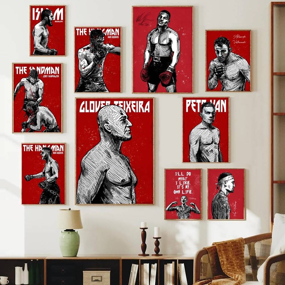 Combat Athlete Paper Poster Gr - Home Gym Quotes recensie en prijs