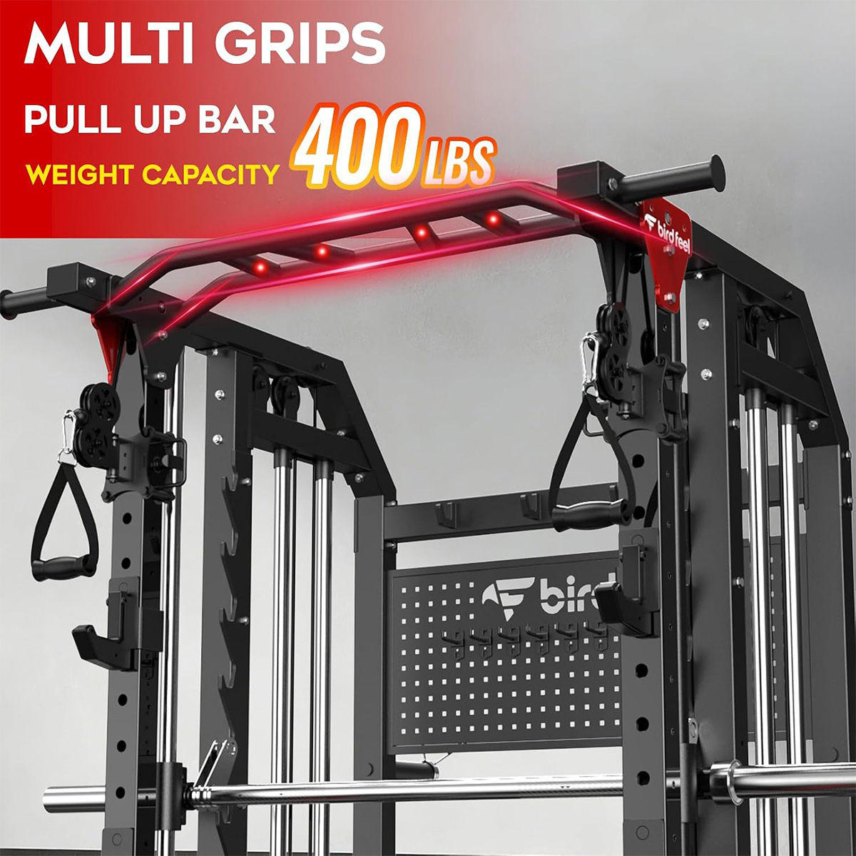 Pooboo Power Cage Multifunctio - Home Gym Rack With Cables recensie en prijs