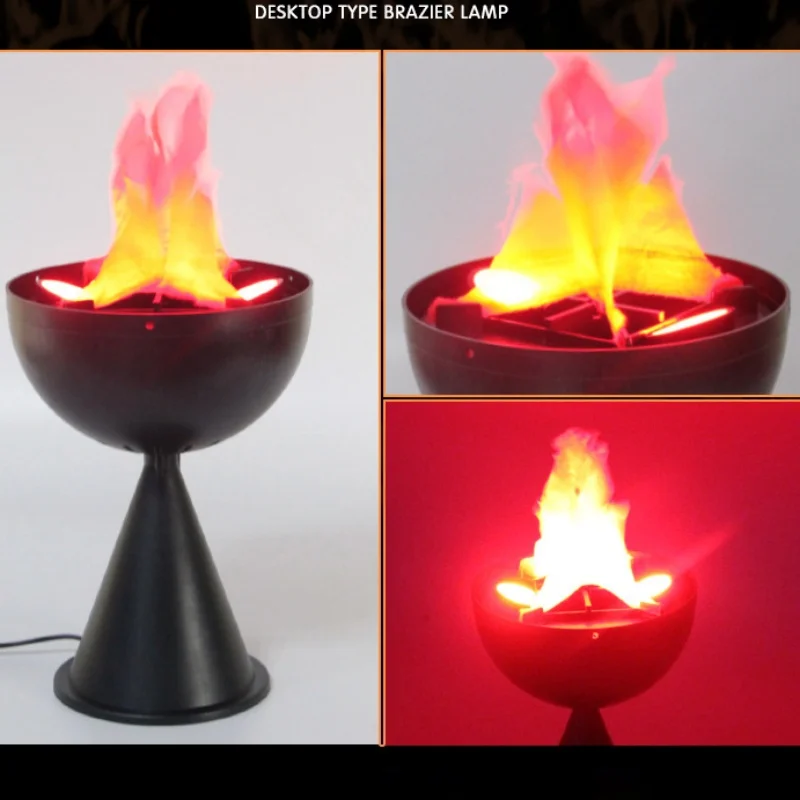 3D Fake Flame Lamp Simulatie B - Head Racket Boom recensie en prijs