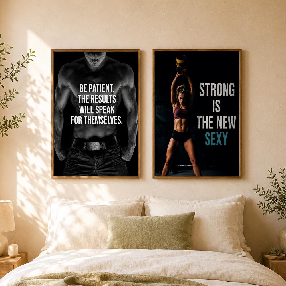 Gym Fitness Motivatie Bodybuil - Home Gym Quotes recensie en prijs