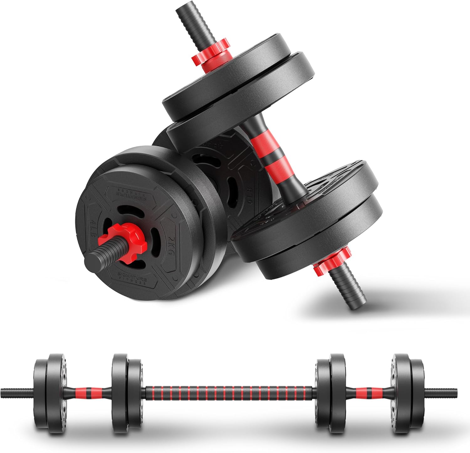 22lb 2-in-1 verstelbare dumbbe - Home Gym Dumbbell Set recensie en prijs