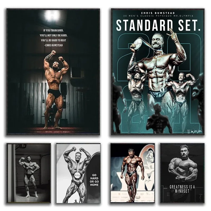Canvas Schilderij Chris Bumste - Home Gym Quotes recensie en prijs