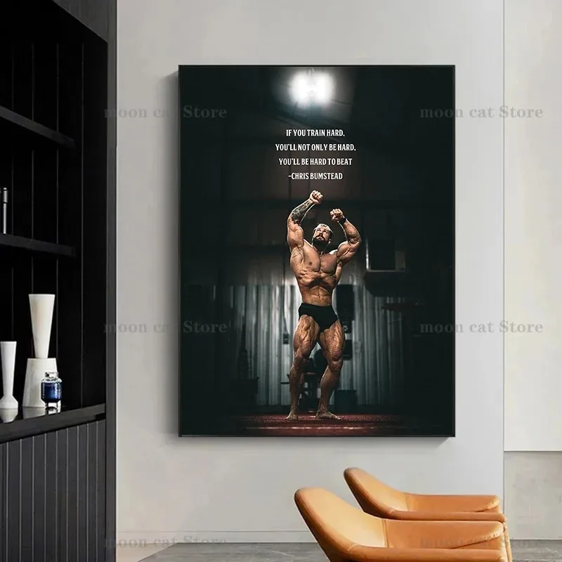 Canvas Schilderij Chris Bumste - Home Gym Quotes recensie en prijs