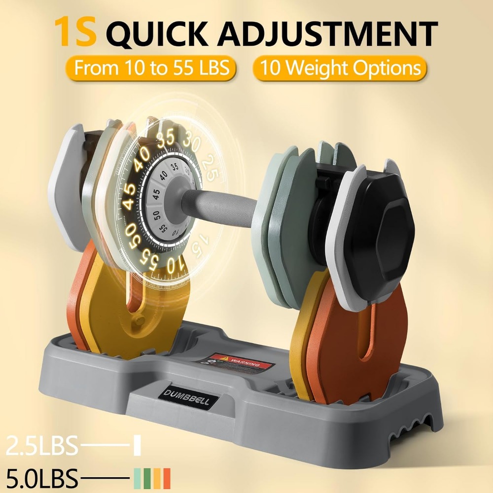 Verstelbare Dumbbells Set - 25 - Home Gym Dumbbell Set recensie en prijs