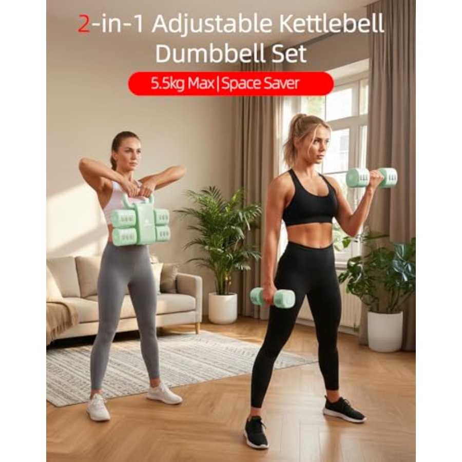 Homegym dumbbell set: 4-in-1 v - Home Gym Dumbbell Set recensie en prijs