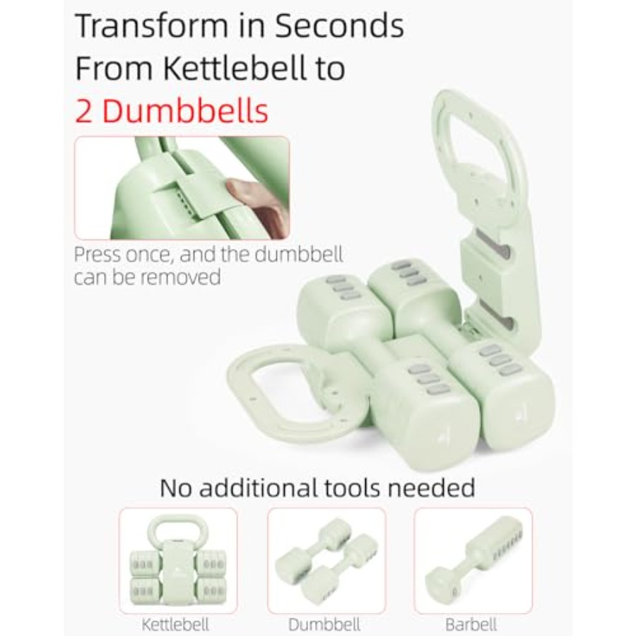 Homegym dumbbell set: 4-in-1 v - Home Gym Dumbbell Set recensie en prijs