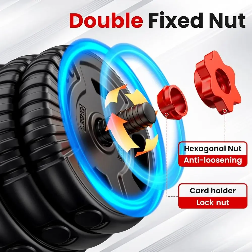 Veelzijdige verstelbare dumbbe - Home Gym Dumbbell Set recensie en prijs