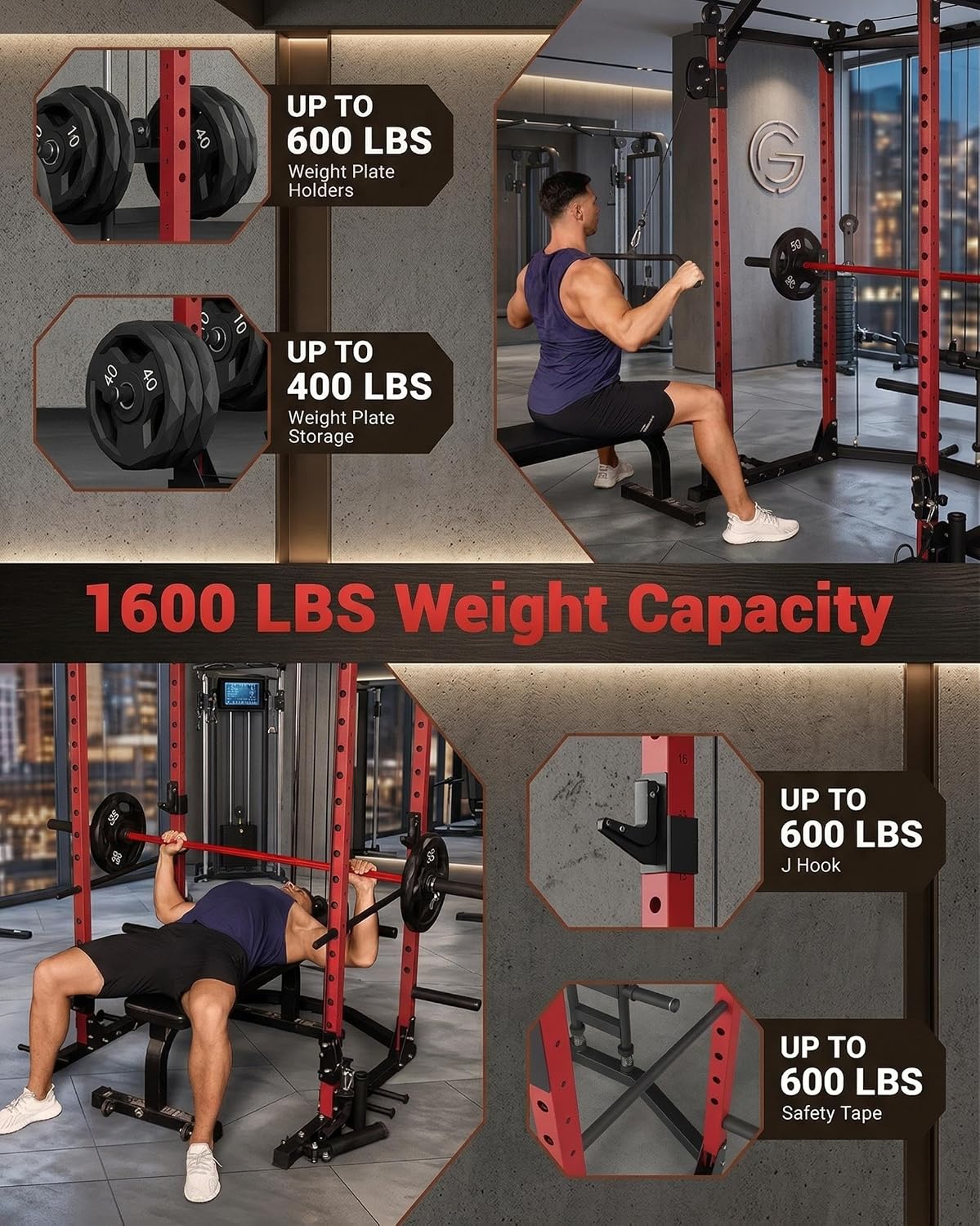 Power Cage, multifunctionele p - Home Gym Rack With Cables recensie en prijs