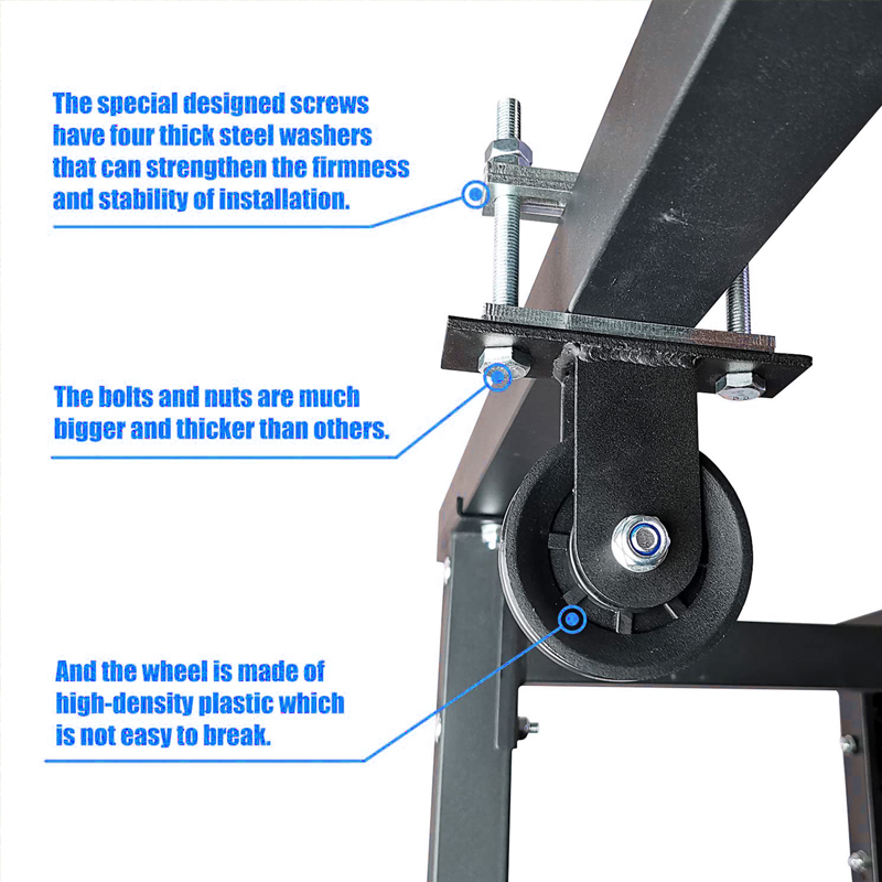 Heavy Duty katrolsysteem - Ver - Home Gym Lat Pulldown Machine recensie en prijs
