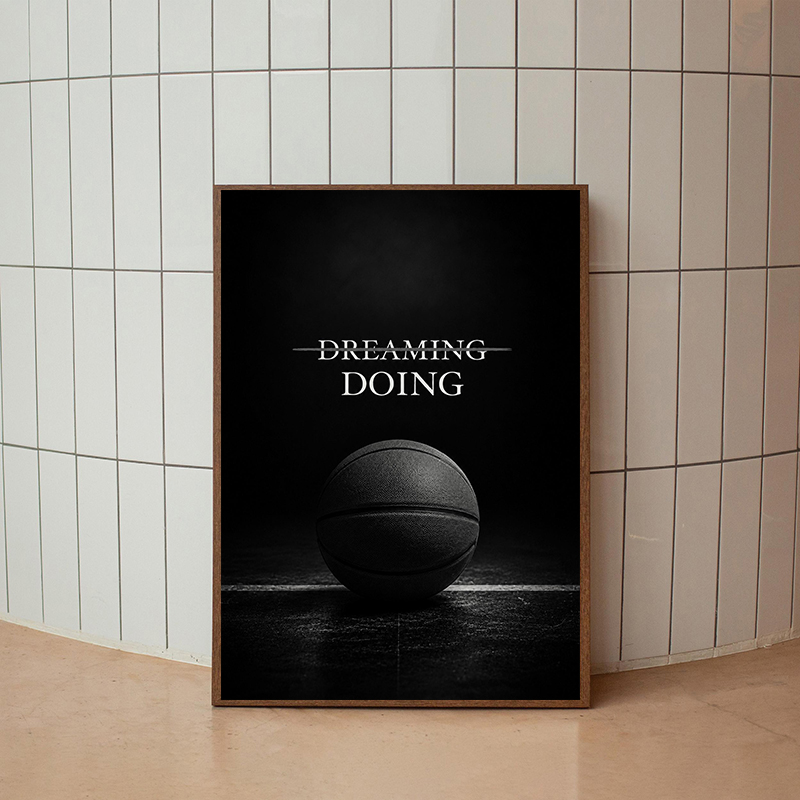 Moderne fitness motiverende po - Home Gym Quotes recensie en prijs