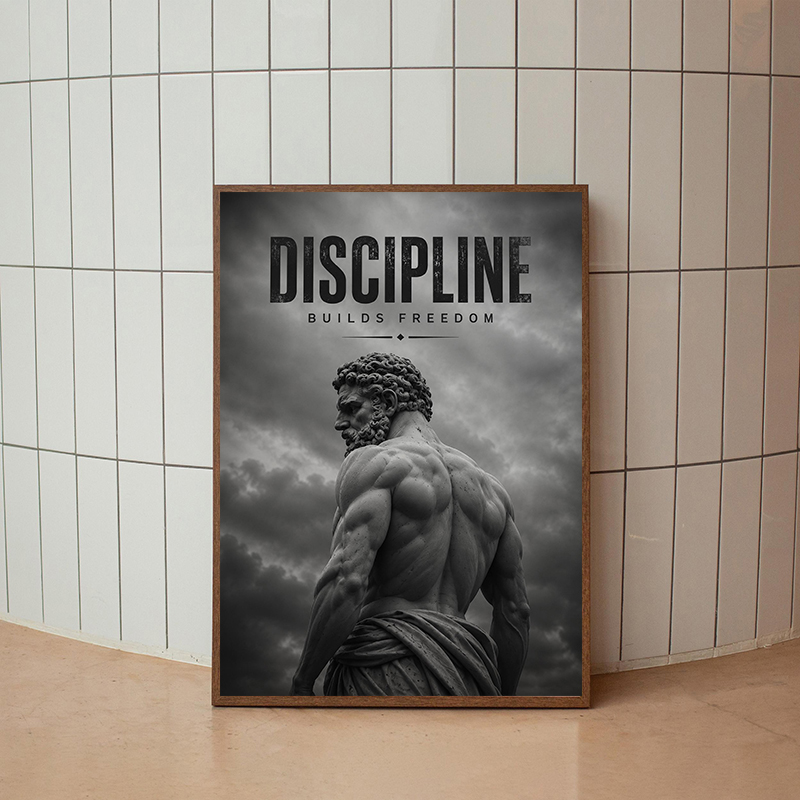 Moderne fitness motiverende po - Home Gym Quotes recensie en prijs